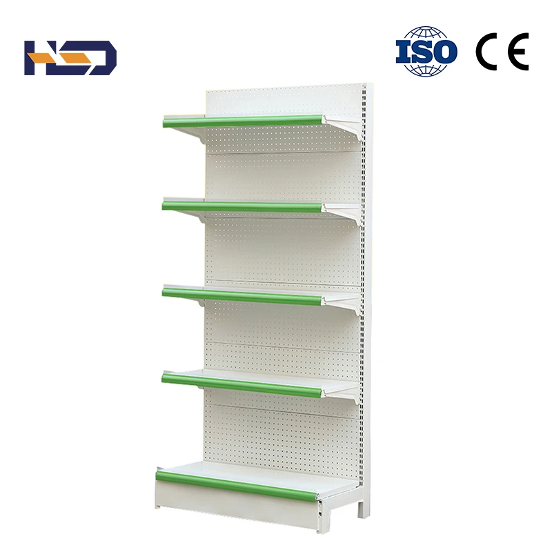 Perforated Back Panel Shelf Single Side