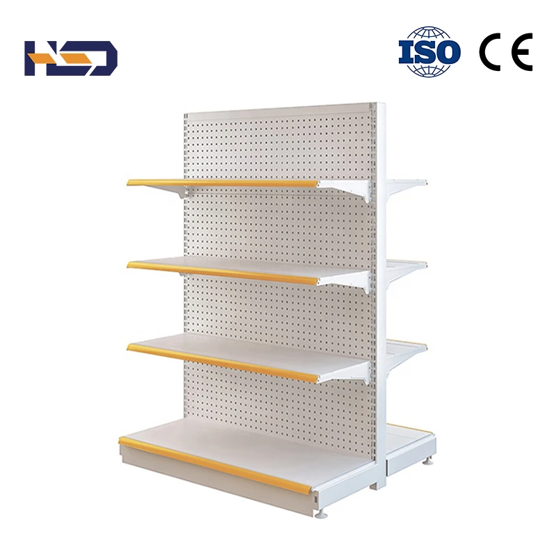 Perforated Back Panel Shelf