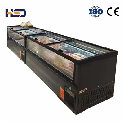 Congelador comercial de ilha