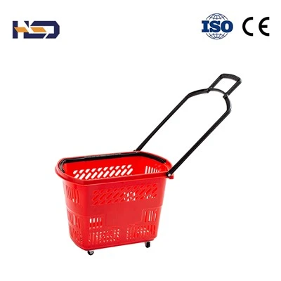 Cesta de compras rolante